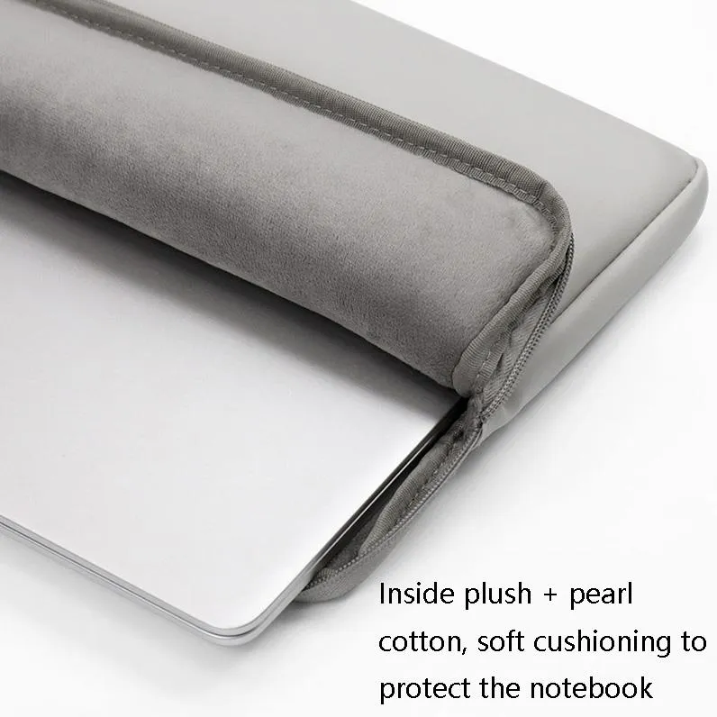 11 / 12 Inch Laptop Bag - Apricot & Power Bag In Pu Leather