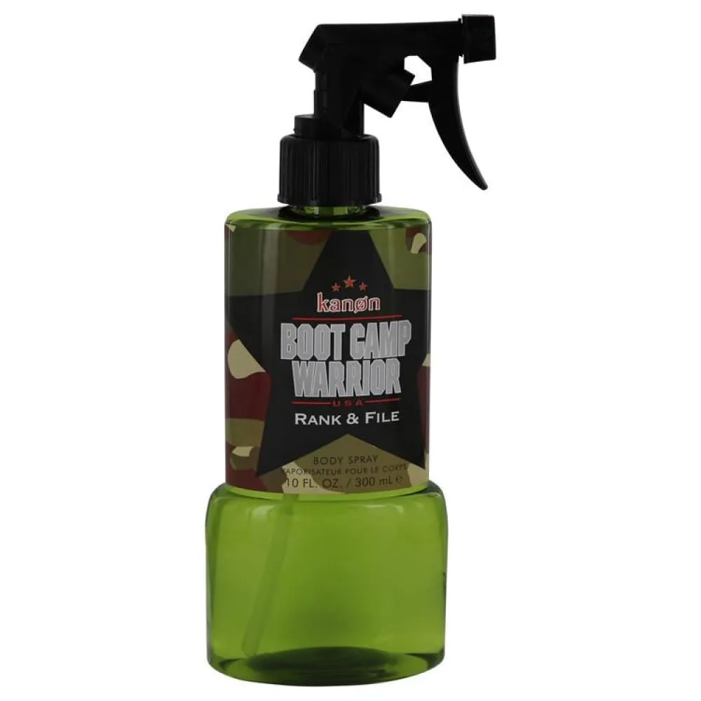 Boot Camp Warrior Rank & File Body Spray by Kanon for Men - 300 Ml