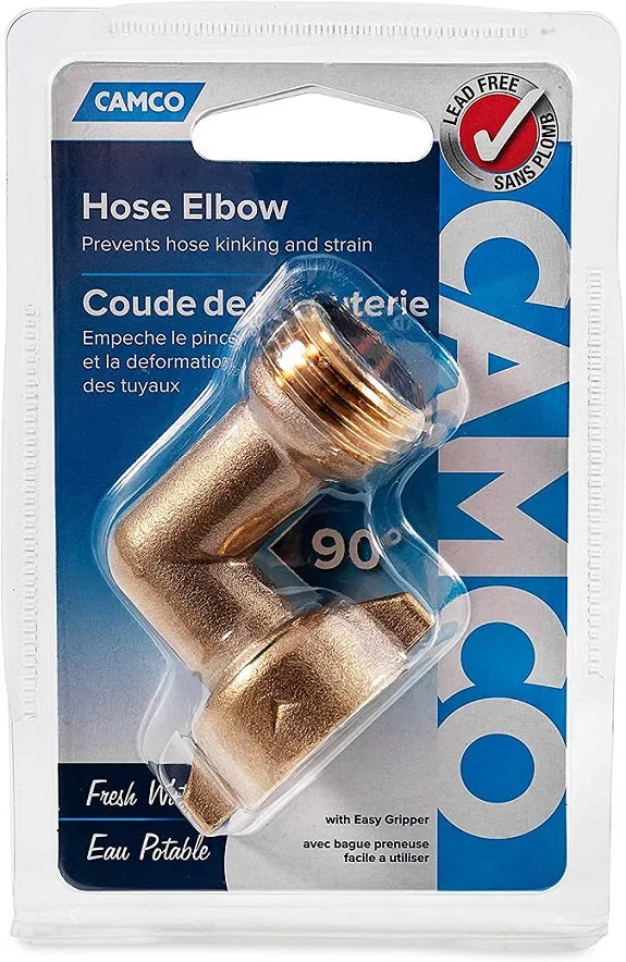 Camco 90 RV Hose Elbow 22505