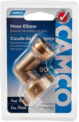 Camco 90 RV Hose Elbow 22505