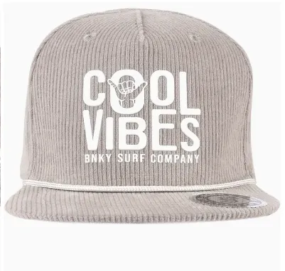 Cool Vibes Hat- Gray