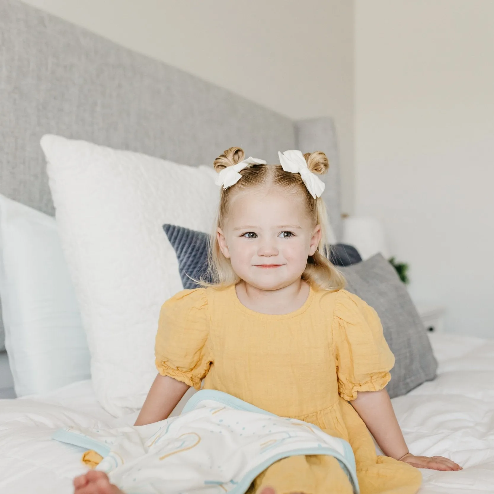 Copper Pearl Three-Layer Security Blanket Set | Skye