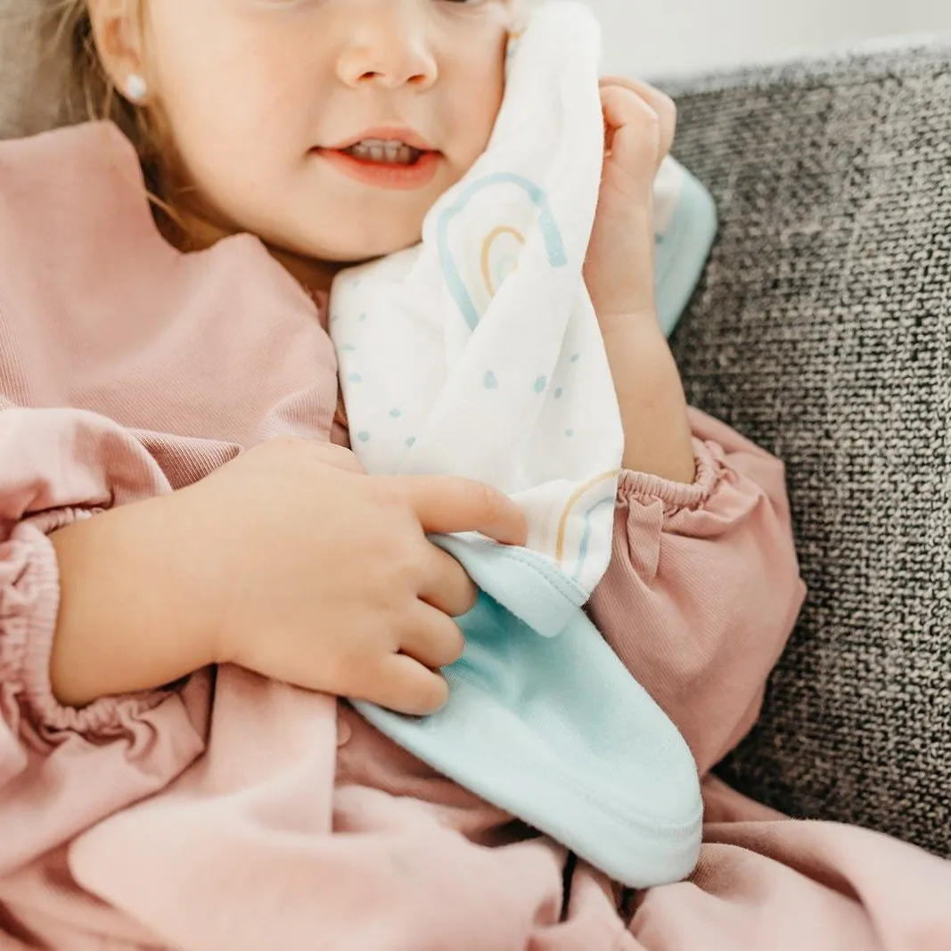 Copper Pearl Three-Layer Security Blanket Set | Skye