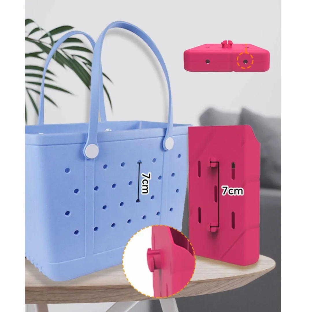 EVA Beach Bag Accessory  Silicone Phone Pouch