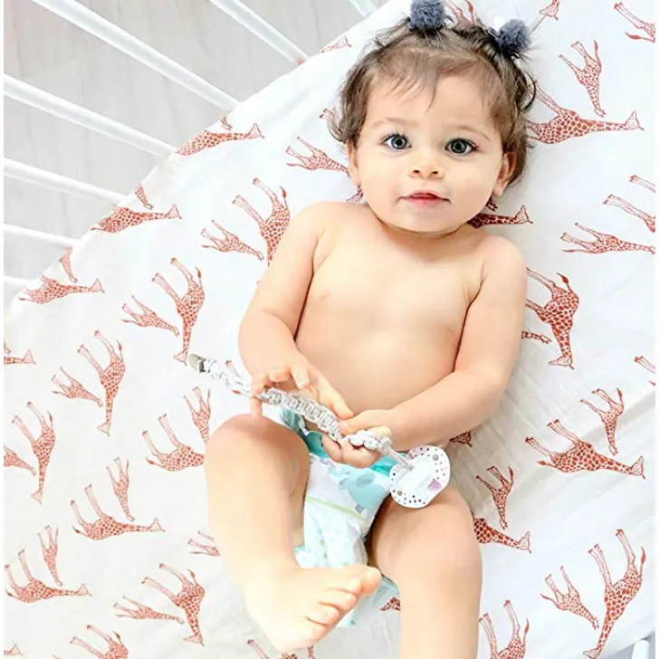 Giraffe Baby Swaddle Blankets