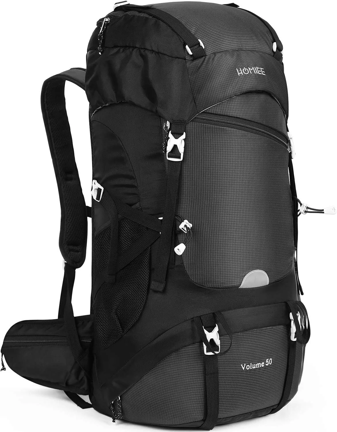 Sac  Dos Randonne 50-60L avec Housse de Pluie - Fitnessterapy