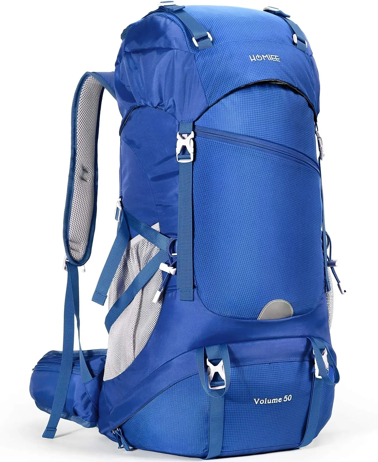 Sac  Dos Randonne 50-60L avec Housse de Pluie - Fitnessterapy