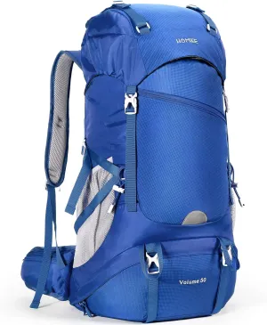 Sac  Dos Randonne 50-60L avec Housse de Pluie - Fitnessterapy