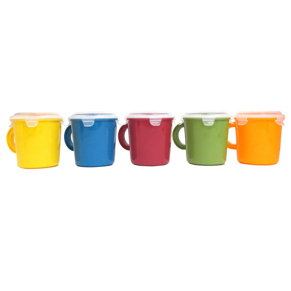 Travel BPA Free Soup Mug Cup 23 oz Take Out Microwave Safe Container Storage New