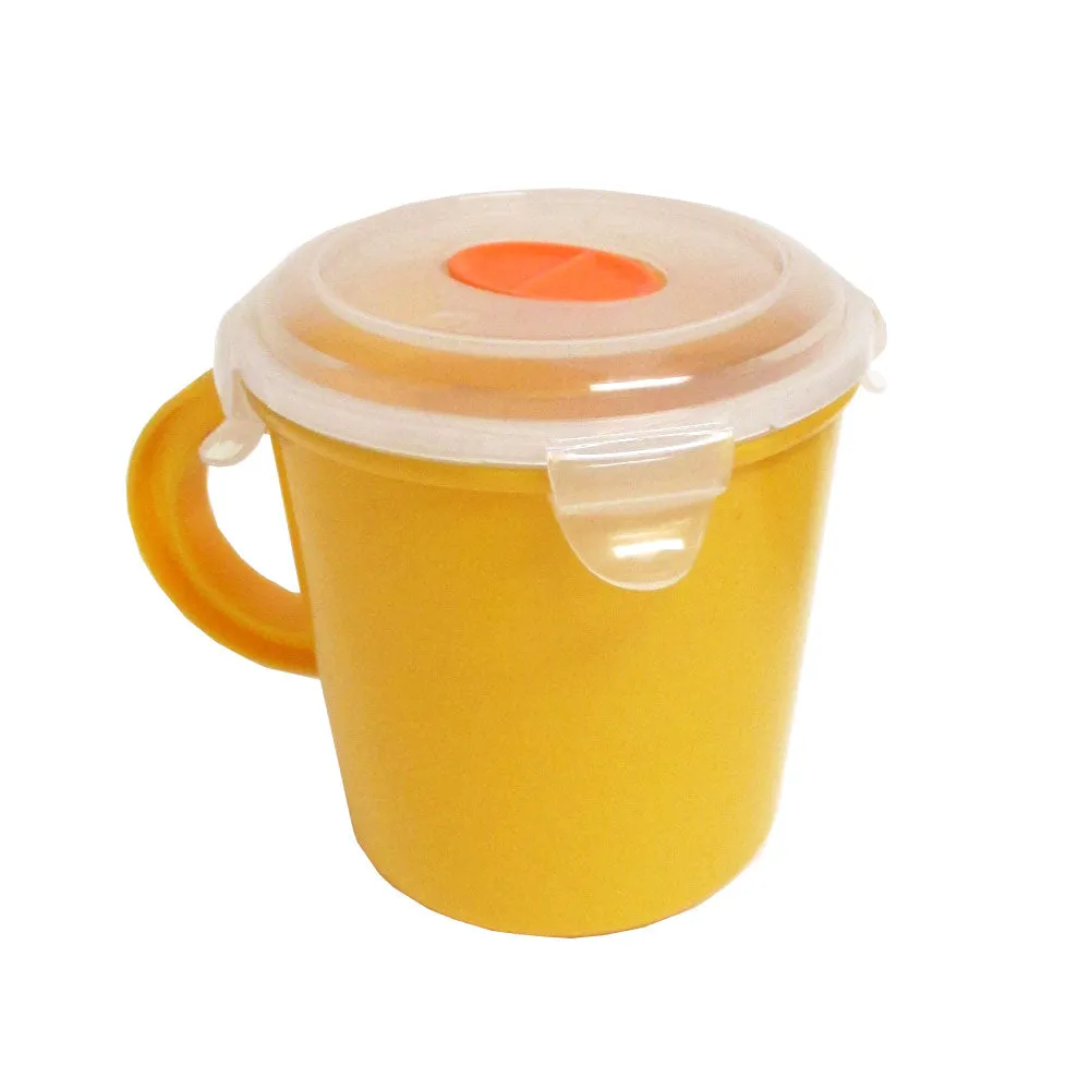 Travel BPA Free Soup Mug Cup 23 oz Take Out Microwave Safe Container Storage New