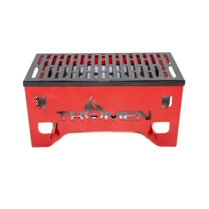 Tromen Glamping 16 Inch Portable Camping Grill and Brazier