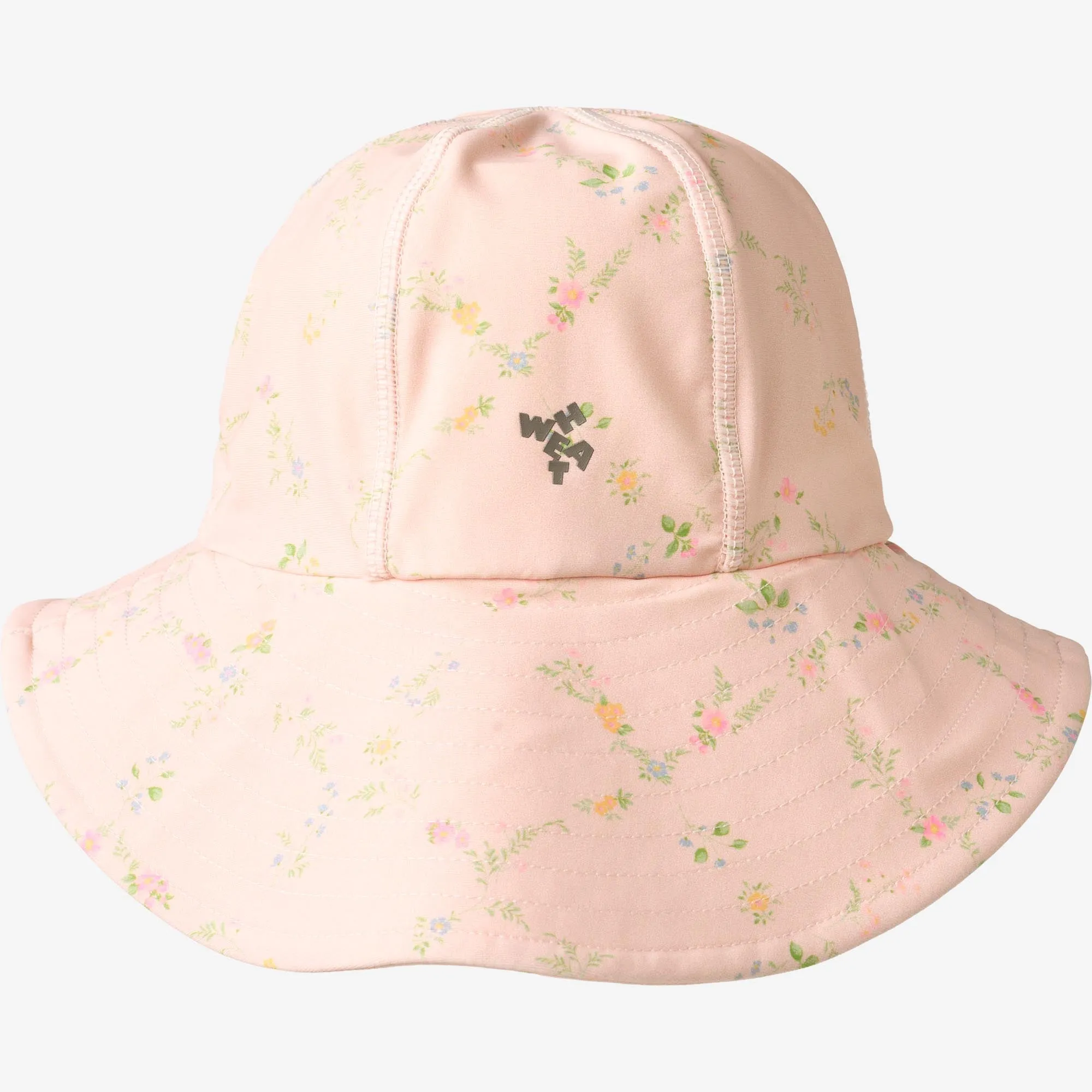 UV Sun Hat Bora - powder checked flowers